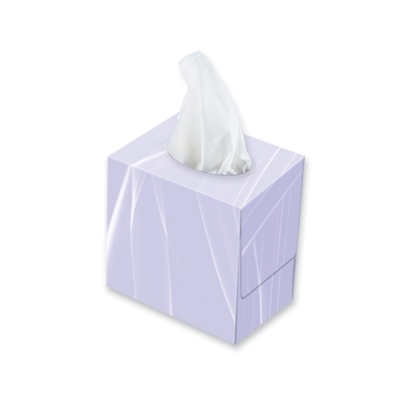 Picture of CLOUD SOFT 1125 [c/s 24] Cube Facial Tissues White